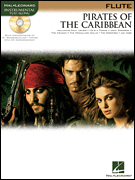 PIRATES OF THE CARIBBEAN FLUTE Book with Online Audio Access cover